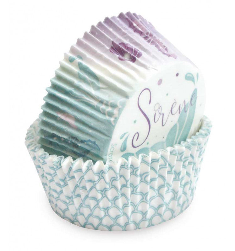 Caissettes Cupcakes Sirène – Les Baby's