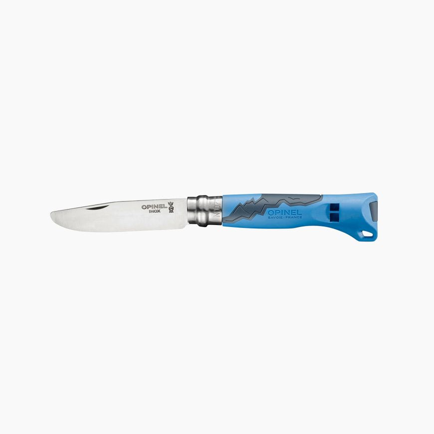 Couteau enfant de poche bleu inox - Opinel - Coutellerie du Douaire