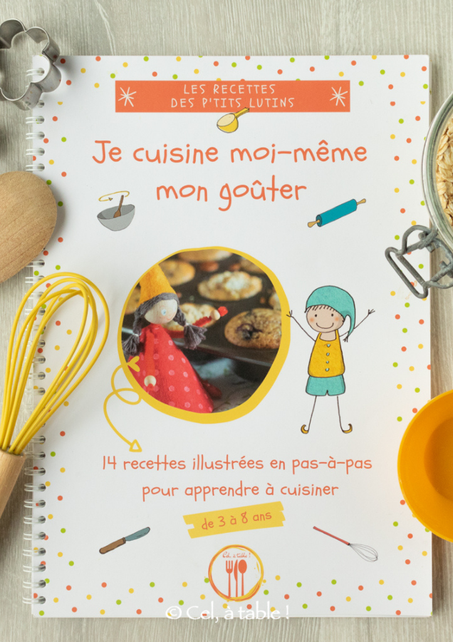 Montessori en cuisine : un livre de recettes à réaliser avec les 2