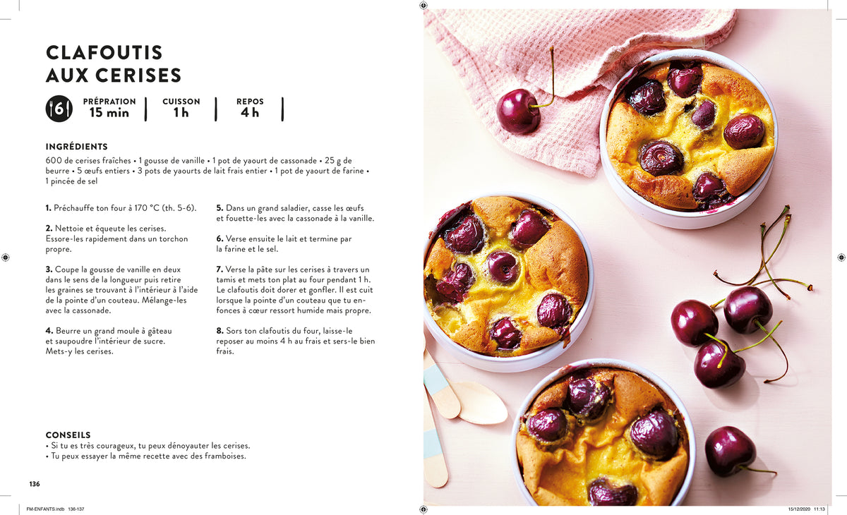 Livre de cuisine pour enfant - 10 Livres de recettes pour les 5