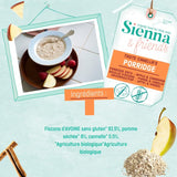 Photo et instruction pour un porridge pour enfant de la marque Sienna&friends