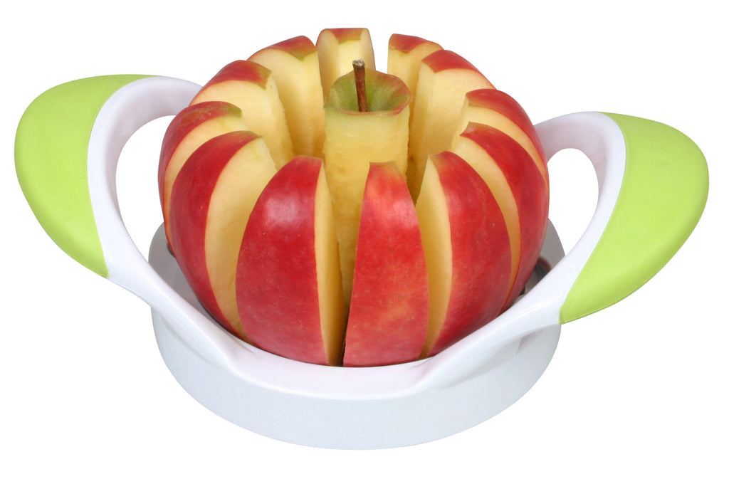 vert Coupe Pomme - Decoupe Pommes avec 8 Lames en Acier Inoxydable