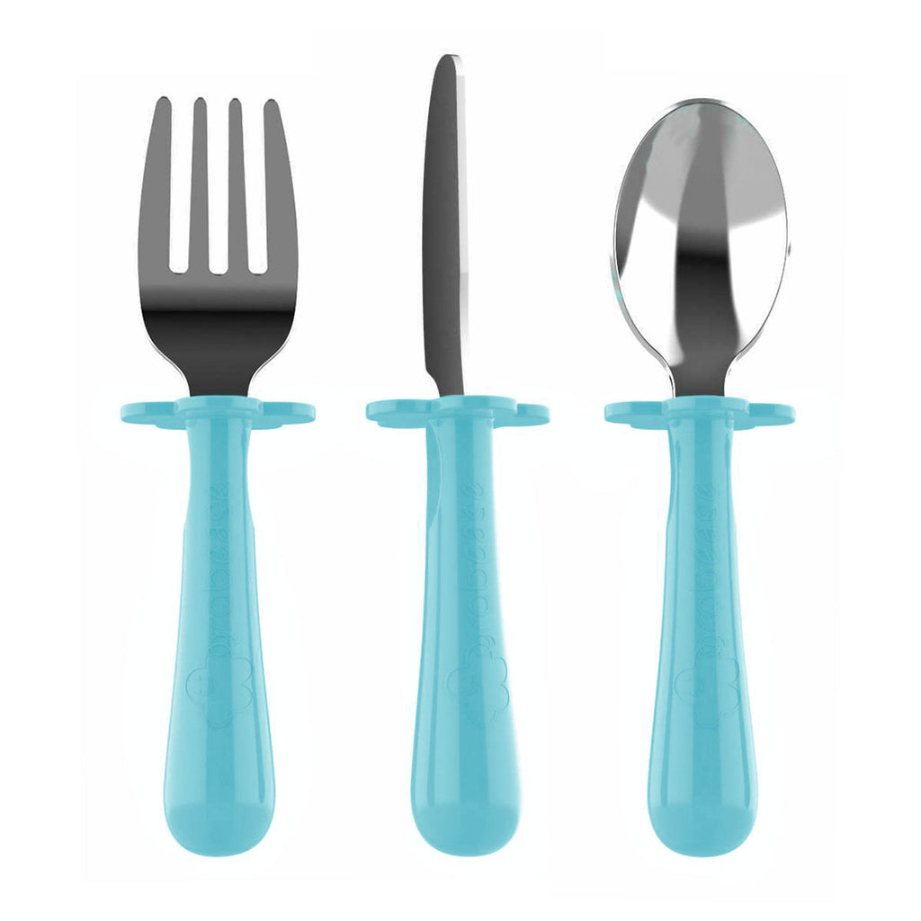 Doddl - Set de cuillère, fourchette et couteau ergonomique