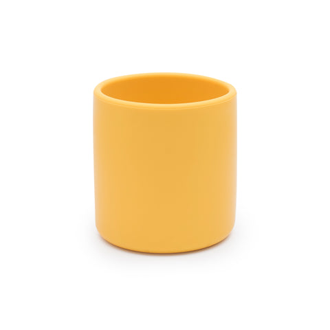 Gobelet en silicone unis de couleur jaune