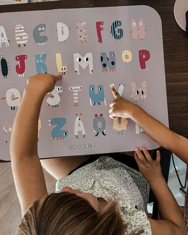 Set de table XL Alphabet – Les Baby's