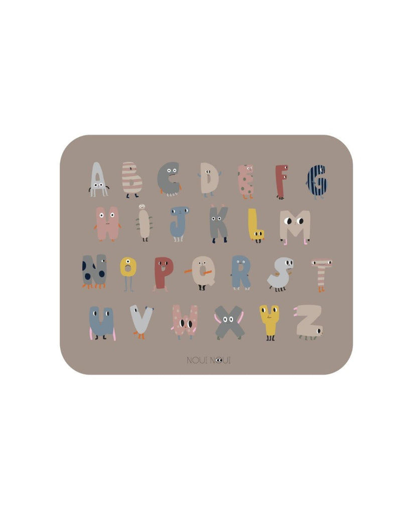 Set de table design pour enfant Alphabet animal anglais - TenStickers